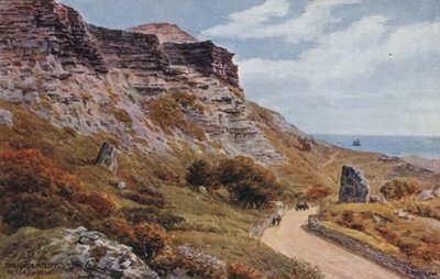 The Undercliff, Niton, Isola di Wight da Alfred Robert Quinton